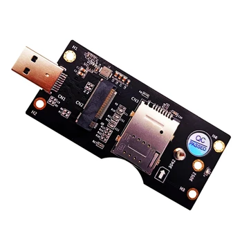 NGFF M.2 Key B на USB 3.0 Адаптер Карта расширения с SIM-картой 8-контактный слот для модуля WWAN/LTE 3G/4G/5G с поддержкой M.2