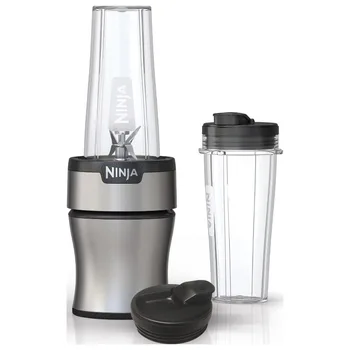 Ninja® Nutri-Blender BN300 700-ваттный персональный блендер, 2 чашки на 20 унций, которые можно мыть в посудомоечной машине