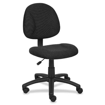 Office & Home B315-BK Beyond Basics Регулируемый офисный стул без подлокотников, черный Office & Home B315-BK Beyond Basics Регулируемый офисный стул без подлокотников, черный 1