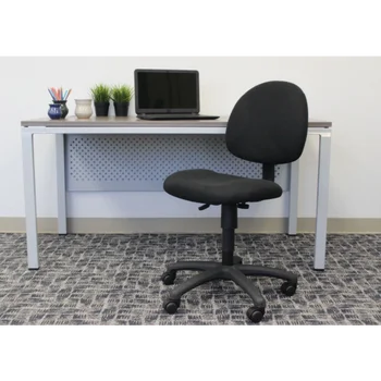 Office & Home B315-BK Beyond Basics Регулируемый офисный стул без подлокотников, черный Office & Home B315-BK Beyond Basics Регулируемый офисный стул без подлокотников, черный 4