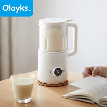 Olayks Пищевой блендер 600 мл Миксер без кипячения и фильтров Машина для соевого молока Портативная многофункциональная вспомогательная пищевая машина