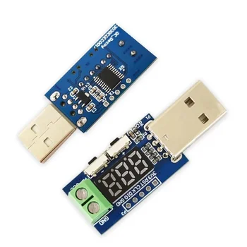 QC2.0 QC3.0 Ложное устройство Тестер нагрузки Плата USB 3,6 ~ 20 В Регулируемый электронный модуль нагрузки Оборудование Детектор для платы Arduino