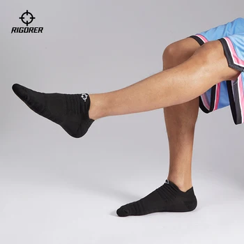 RIGORER Баскетбольные носки Новые профессиональные мужские и женские короткие спортивные носки Беговые дышащие элитные носки Нескользящие носки