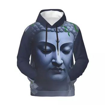 Shakyamuni Buddha Графические свободные толстовки с капюшоном Мужчина 3D Принт Уличный стиль Пуловер Толстовка с капюшоном Осень Эстетика Рубашка с капюшоном Большой размер