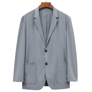 SS5317-Костюм мужской тонкий повседневный солнцезащитный крем, эластичный маленький костюм весна и осень одинарный западный пиджак рубашка лето
