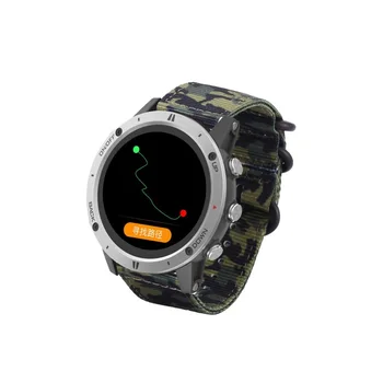 SUNROAD G5 Тактические камуфляжные часы BLE 5.0 Отклоняет вызов GPS + Компас + Триатлон1.28