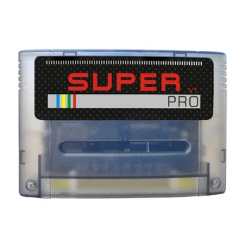 Super Dsp Rev3.1 1000 в 1 Игровой картридж Подходит для классической игровой консоли SNES серии Super Everdrive SFC-TF, черный