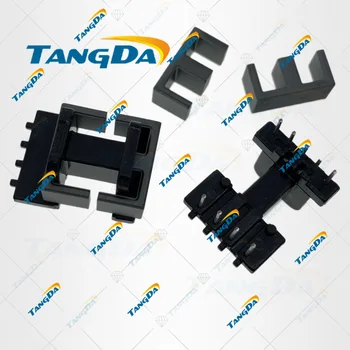 TANGDA EE13 сердечник EE Шпульный магнитопровод + каркас мягкий магнетизм ферриты горизонтальные 9pin 9P 5+4 Трансформаторы WOS T