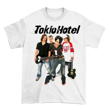 Tokio Hotel Band Singer Футболки для мужчин Роскошь