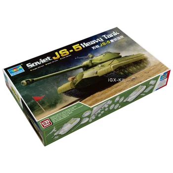 Trumpeter 09566 1/35 Советский JS5 JS-5 Тяжелый танк Военная сборка Пластиковый подарок Игрушечная модель Строительный набор