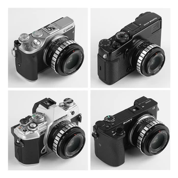 TTArtisan 23mm F1.4 Объектив камеры с ручной фокусировкой для Sony E Mount a6300 Fuji XA XT3 XE Canon M6 Panasonic Olympus M43 Nikon Z30 Z50 TTArtisan 23mm F1.4 Объектив камеры с ручной фокусировкой для Sony E Mount a6300 Fuji XA XT3 XE Canon M6 Panasonic Olympus M43 Nikon Z30 Z50 4