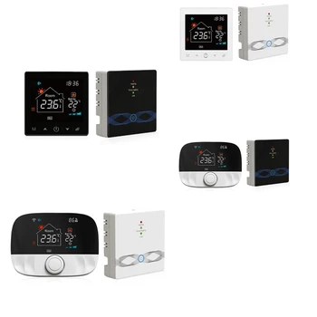 Tuya Smart Home Wi-Fi Термостат 433 МГц Газовый котел Нагрев воды Цифровой контроллер температуры для Alexa Google Home