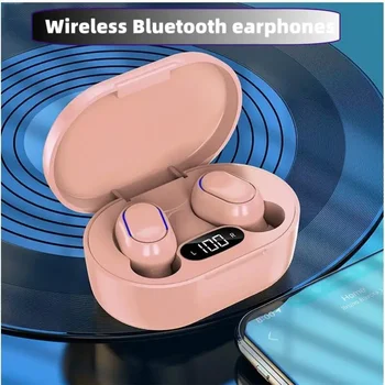 TWS Беспроводная Bluetooth-гарнитура-вкладыш Беспроводные наушники Стерео Спорт с микрофоном Спортивные наушники с шумоподавлением