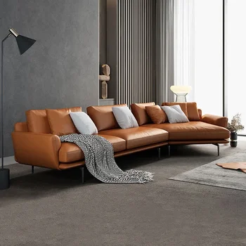 ULT-TY2578 Современный секционный диван Диваны для гостиной Роскошный диван из натуральной кожи Мебель Кожаный диван Диваны для гостиной