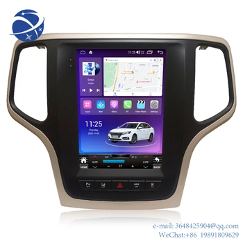 YYHC Система Android Tesla Авто Радио Видео DVD-плеер для JEEP Grand Cherokee 2014-2021 Аудиосистема Gps Навигация