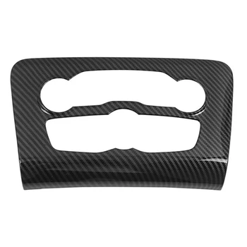  Автомобильная внутренняя консоль из углеродного волокна Регулировка крышки панели для Dodge Charger 2015-2020