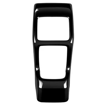  Автомобильная глянцевая черная задняя вентиляционная рамка кондиционера Защита от удара Крышка панели Отделка для Honda Vezel HR-V HRV 2021 2022