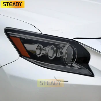  Автомобильная фара Защитная пленка Передний свет Прозрачная дымчатая черная наклейка из ТПУ для аксессуаров Lexus GX GX460 2014-2020