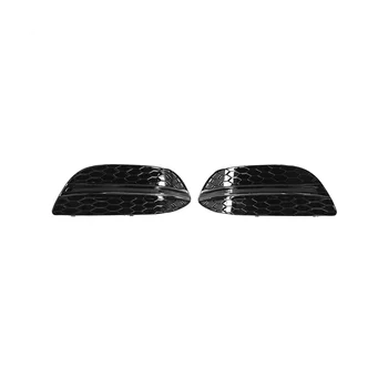 Автомобильная черная решетка переднего бампера Противотуманные фары Накладки для Mercedes Benz C-Class W205 2058851623 2058851523 2058850823