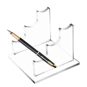 Акриловая подставка для карандашей Прозрачная подставка для дисплея для ручки Органайзер Акриловая подставка для ручки Прозрачная стойка для ручек Поддержка ручки для бровей