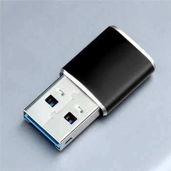 Алюминиевый адаптер для чтения карт памяти Mini USB 3.0 для карты Micro-SD / адаптер для чтения карт памяти TF ПК Компьютер Ноутбук