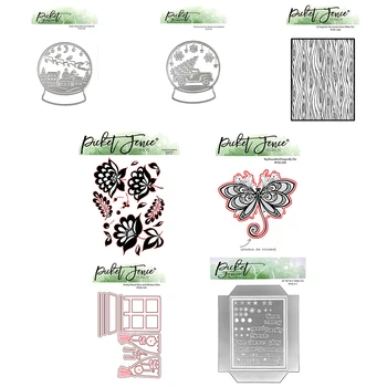  Бабочка для резки металла для оконных штор и прозрачные штампы для изготовления бумажных карт Скрапбукинг Handmad Paper Craft