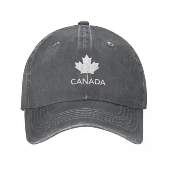 Бейсболки с флагом Канады Snapback Джинсовые шапки На открытом воздухе Регулируемый Casket Спорт Бейсбол Ковбойская шляпа для мужчин и женщин