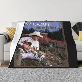 Брэд Пейсли Грязь на шинах Одеяло Покрывало На кровати Толстый диван-кровать Uni Для кровати