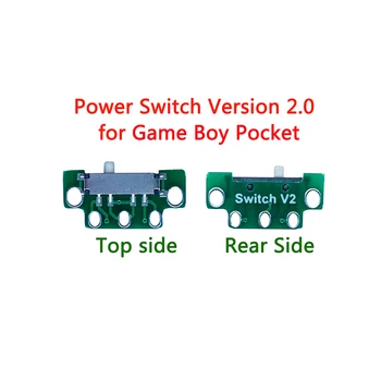 Высококачественный выключатель включения питания версии 2.0 для GBP для замены карманного переключателя Game Boy