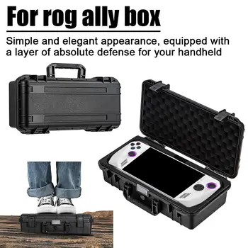 Высокоударопрочный чехол для переноски ASUS ROG Ally Gaming Высокопыленепроницаемая жесткая оболочка Защитная защитная сумка для хранения R4O3