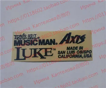 Гитарная головка Наклейка с логотипом Металлическая этикетка