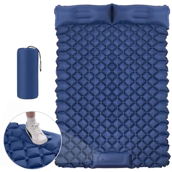 Двойной спальный коврик Надувной матрас Коврик для кемпинга Портативный походный коврик Самонадувающийся коврик Кемпинг Air Matt для путешествий Палатка Походы