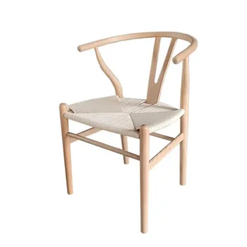 Деревянный обеденный стул для гостиной Hans Solid Wood Events Обеденный стул Кресло Классический дизайн Балкон Muebles De Cocina Мебель для комнаты