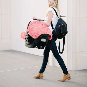  Детская корзина Чехол для коляски Многофункциональное одеяло для беременных Одеяло для кормления грудью Ветрозащитный солнцезащитный чехол для защиты от солнца