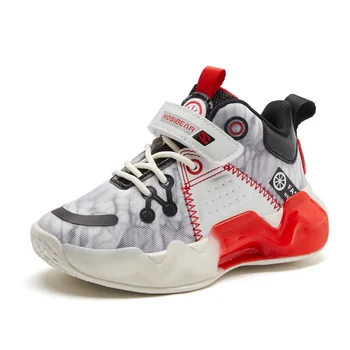 Детские кроссовки Баскетбольная обувь для мальчиков Нескользящая детская спортивная обувь Спортивные кроссовки для девочек