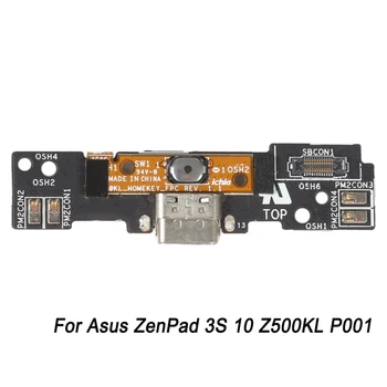 Для Asus ZenPad 3S 10 Z500KL P001 Оригинальная плата зарядного порта с возвратным кабелем Замена USB-док-станции для зарядки
