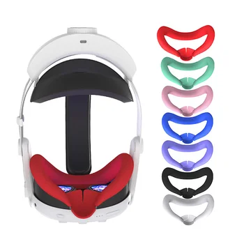 Для Meta Quest 3 Силиконовая маска для глаз Защита от пота и пыли Аксессуары для глаз Musk VR