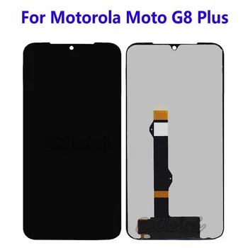 Для Motorola Moto G8 Plus / One Vision Plus XT2019-1 XT2019-2 ЖК-дисплей с сенсорным экраном в сборе