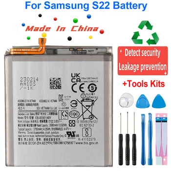Для Samsung Galaxy S22 Замена батареи мобильного телефона EB-BS901ABY Батареи для Samsung Galaxy S22 + инструменты для установки