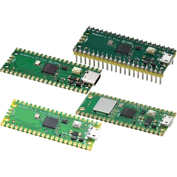 Для микроконтроллера Raspberry Pi Pico RP2040 Чип Двухъядерный процессор Arm Cortex M0+ Микрокомпьютеры с низким энергопотреблением