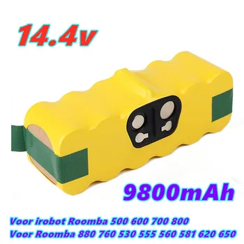 Запасной никелирующий аккумулятор 9800 мАч для iRobot Roomba 500 600 700 800 Series 536 555 560 580 620 630 650 760 770 780 790 870 880