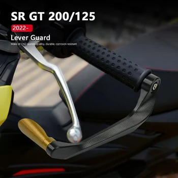 Защита тормозного рычага SR GT 200 2022 Мотоцикл Рычаг Протектор Алюминий с ЧПУ для Aprilia RS125 RS 125 Tuono 125 2021 Аксессуары