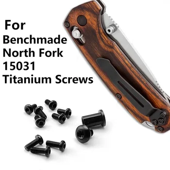 Изготовленный на заказ титановый набор винтов и шарниров Torx для подшипника винта Benchmade North Fork 15031 со складным ножом