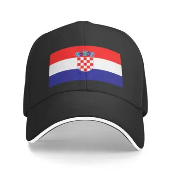 Изготовленный на заказ флаг Хорватии Бейсболка Спортивные Мужчины Женщины Регулируемая Папа Шапка Лето