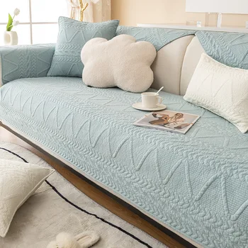  индивидуальный толстый чехол для дивана Высококачественная нескользящая подушка дивана Полотенце для дивана Украшение домашней гостиной