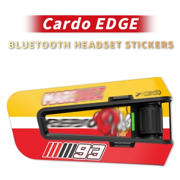Используется для Cardo EDGE Мотоцикл Bluetooth-гарнитура Наушники Красочные украшения Наклейки Защита Наклейки Несколько стилей