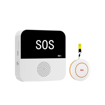 кнопочный встроенный пейджер с несколькими звонками с экстренным вызовом SOS, подходящий для пожилых пациентов