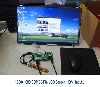 КОМПЛЕКТ для M125NWN1 платы контроллера R.0/M125NWN1 R.1/R.2 ЭКРАН 30-контактный DIY дисплей ДРАЙВЕР VGA монитор ЖК-дисплей EDP 1366X768 15.6