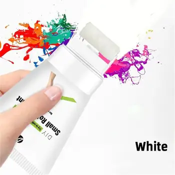  Краска для стен Маленькая роликовая кисть Граффити Грязный ремонт Краска Ремонт стен Защита окружающей среды Латексная краска Пятна для пасты для стен