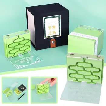 Креативный 3D кубический блокнот 2024 Календарь Блокнот для заметок Стикер для заметок Бумажные канцелярские принадлежности Новинка Подарок
